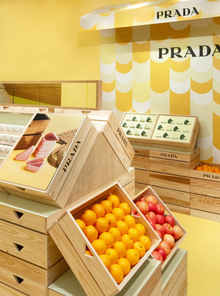 Prada Beauty Spring Market Pop-Up in Tokyo